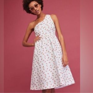 Anthropologie HD in Paris Parkbound One-Shoulder Dress